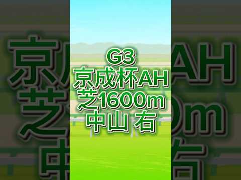 【競馬予想】にわかが京成杯AHを予想！　#競馬　#競馬予想　#京成杯　#京成杯ah　#京成杯オータムハンデ