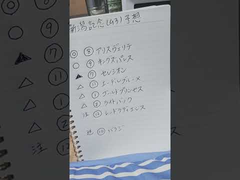 わくさんの競馬予想🐴　#新潟記念 　#競馬予想 　#競馬　#新潟競馬場 　#わくさんのぐうたら日記 　#yoasobiアイドル