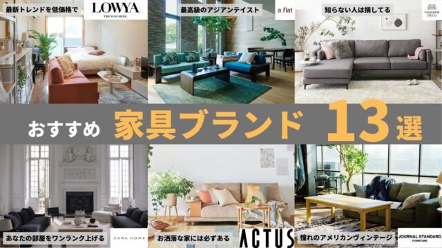 コスパで選ぶ家具・インテリアブランド13選から、実際に買える5点を絞り込む｜岐阜産テレビボードとKEYUCAのダストボックス